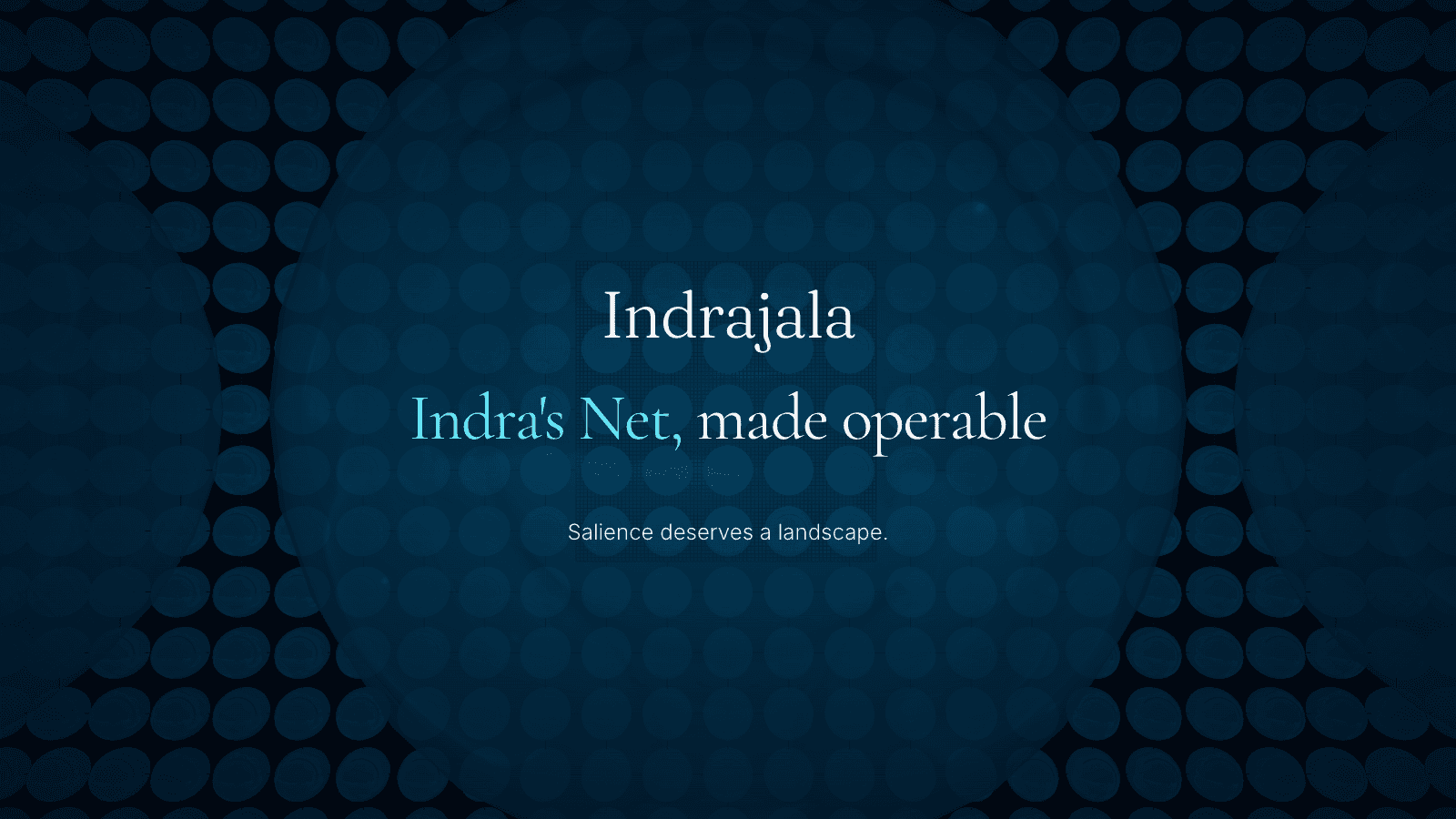 Indra's Net